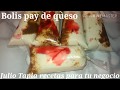 Bolis de pay de queso bolis helados gourmet