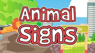Animal Signs | ASL for Kids | Jack Hartmann Sign Language