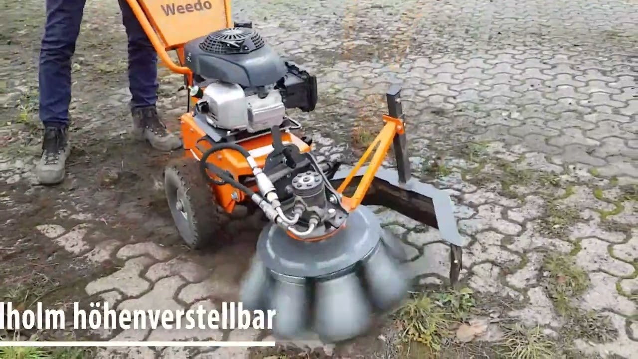Unkrautbürste Kersten Weedo: Einsatzvideo