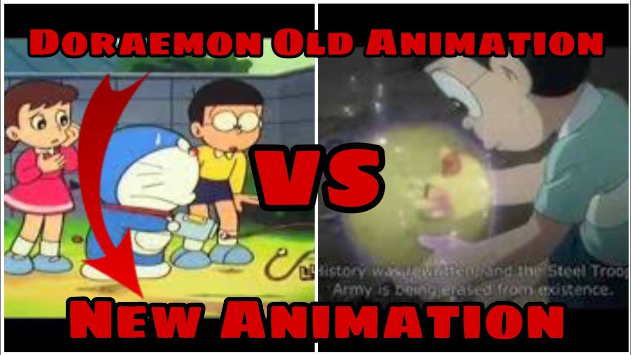Doraemon Old Animation vs New Animation||Hindi||Anime Toons - YouTube