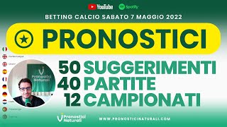 50 Suggerimenti Pronostici Calcio su 40 Partite - Analisi Betting Scommesse Sabato 7 Maggio 2022 screenshot 4