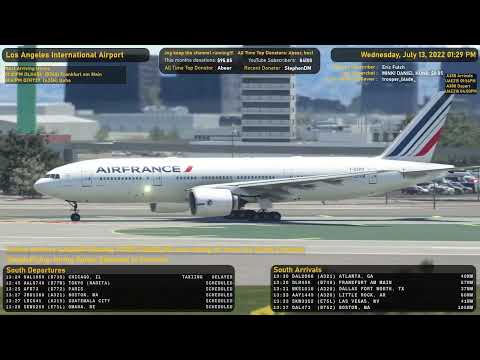 Air France 772 - Testing MSFS live traffic in stream with PSXT