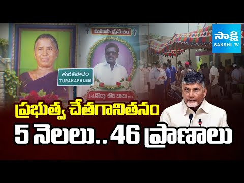 అంతుచిక్కని మరణాలు | Death Mystery in Guntur’s Turakapalem Village | Govt Negligence | Sakshi TV - SAKSHITV