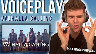 VALHALLA CALLING VoicePlay Reaction | Professional Singer Reacts