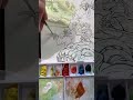 呪術廻戦0のキービジュアルを水彩で描きました!【アナログイラスト】