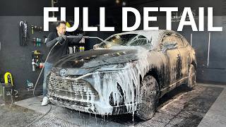 TOYOTA HARRIER Full Detail | Car Wash | Car Detail | ASMR | TOYOTA VENZA | screenshot 3