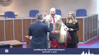 Lynchburg City Council Swearing-In 1-2-2023