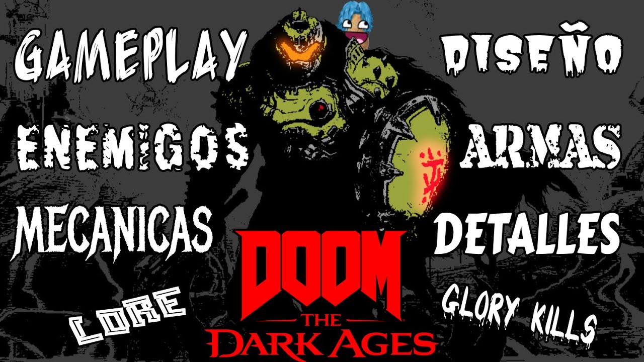 TODOS los DETALLES y MECANICAS del nuevo DOOM: The Dark Ages | GAMEPLAY Y ARMAS