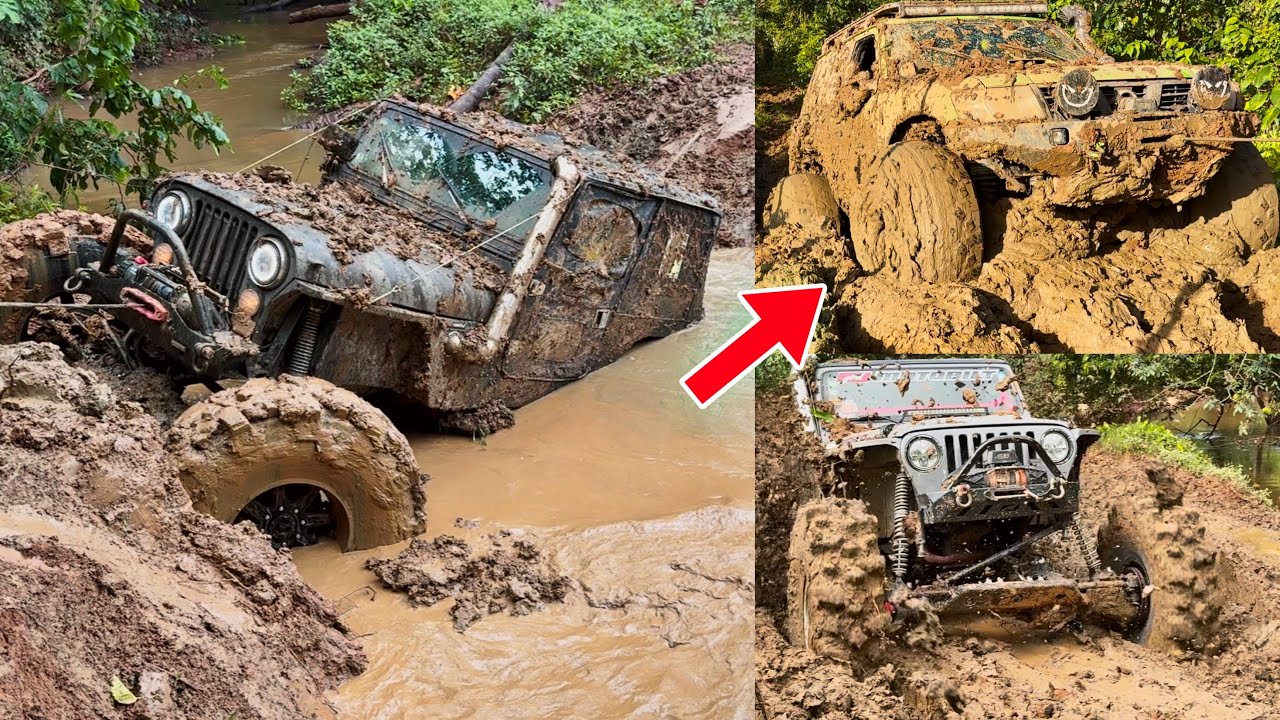 LA RUTA 4X4 MAS EXTREMA DE REPUBLICA DOMINICANA JEEP LJ, JL, JK, TOYOTA, NISSAN PATROL EN COTUI