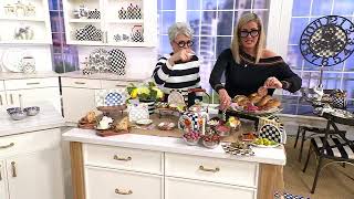 MacKenzie- Childs Supper Club Trio Serving Dish on QVC