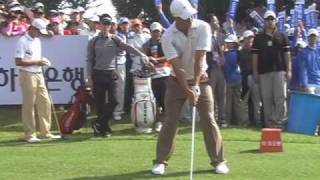Anthony Kim slow motion Driver Golf Swing 5