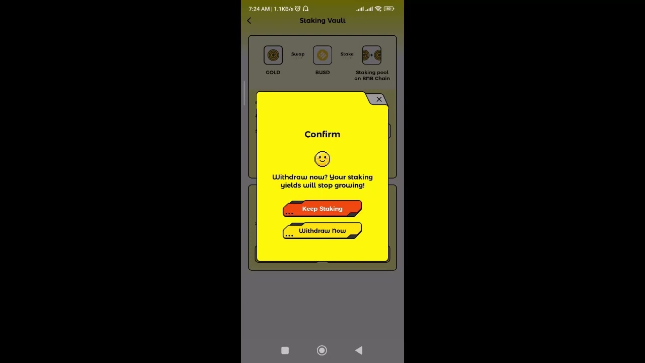 How to unstake uHGT Token from the Wild Cash Airdrop Minning App