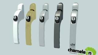Adaptable Window Handle from Chameleon Adaptable Hardware
