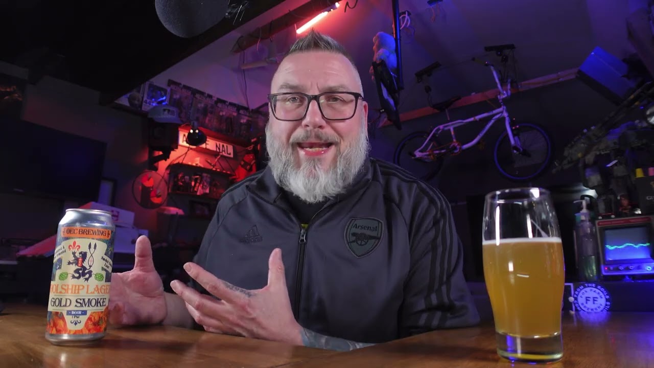 Обзор пива Massive Beer Review 4754 OEC Brewing Gold Smoke Smoked Coolship Lager