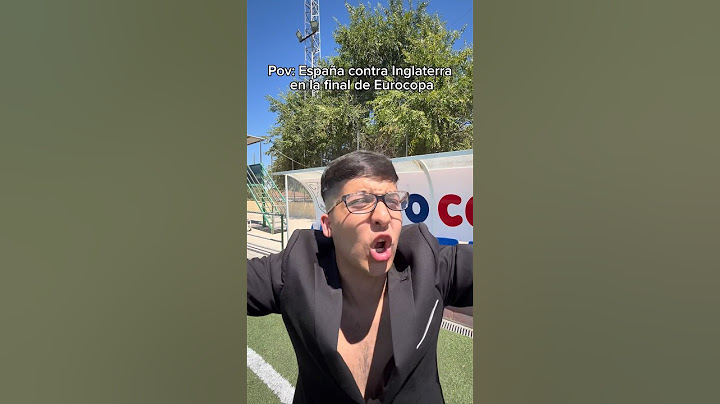 Pov: España contra Inglaterra en la final de la Eurocopa 😅