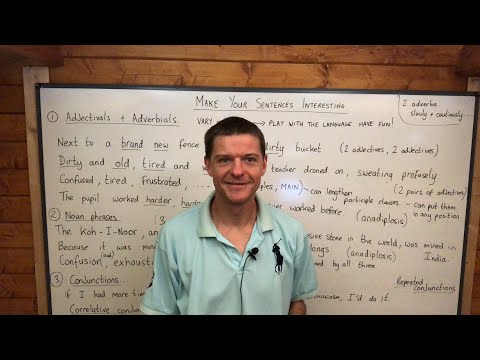 How to Make Interesting Sentences