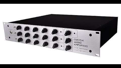 CAA 3+ SE preamp demo
