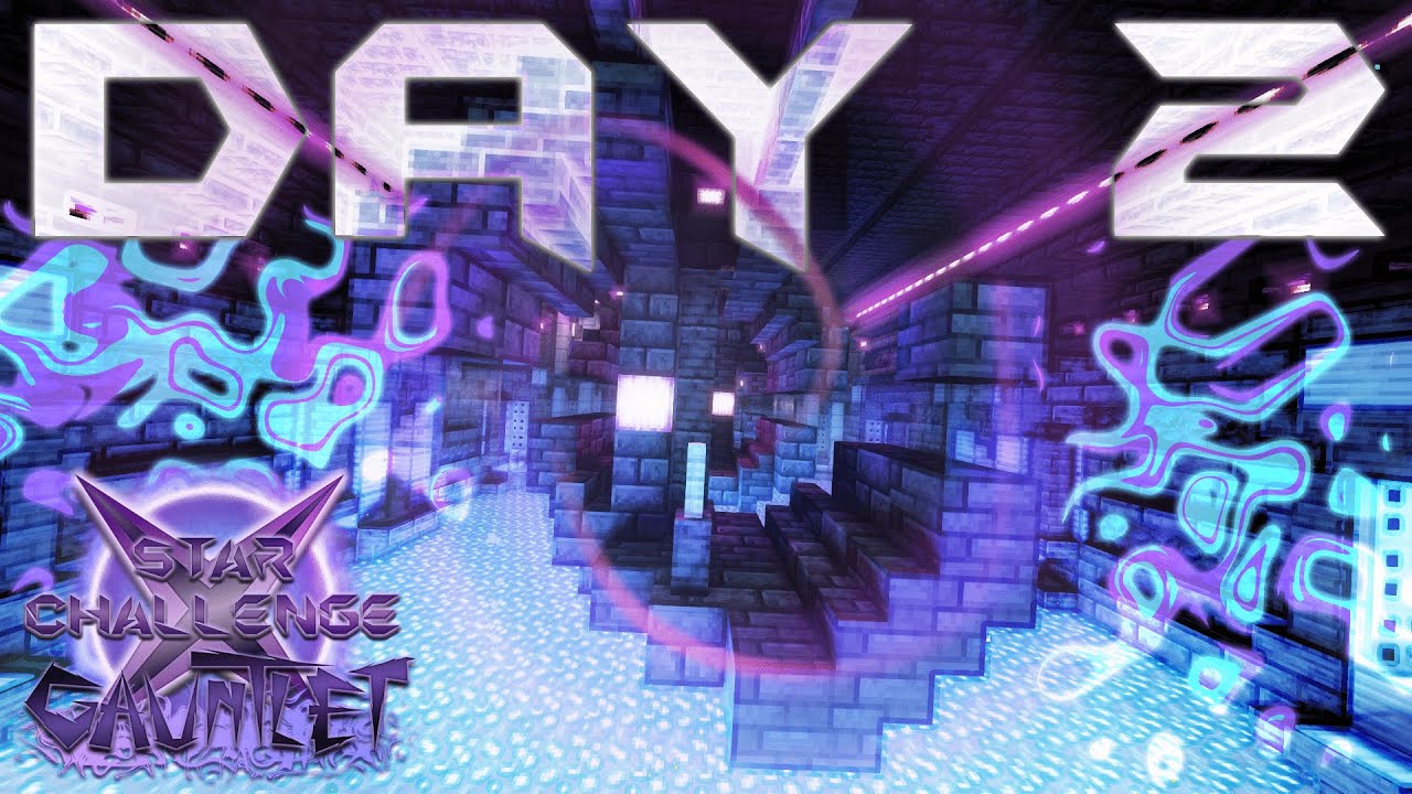 Star Challenge Gauntlet DAY 2 - A Long Awaited Return (mcSASUKE/Minecraft Ninja Warrior)