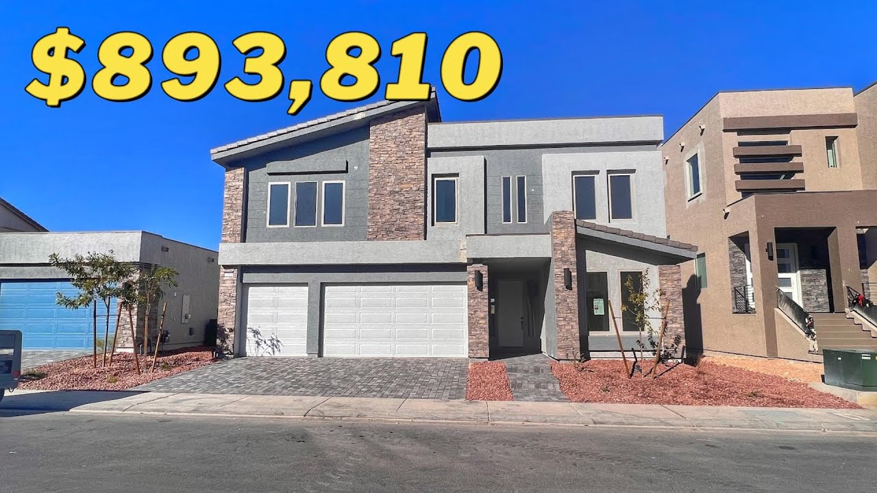 Las Vegas Move In New Home For Sale 5 Bed, 5 Baths, 3905 SF Quick