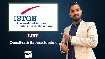 ISTQB Certifications Live Q&A Session  #8