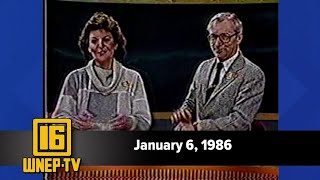 Newswatch 16 for January 6, 1986 | From the WNEP Archives