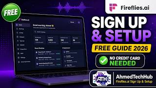Fireflies.ai Sign Up & Setup — Complete Free Guide 2026 (No Credit Card Needed) screenshot 2