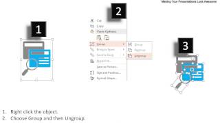 0115 big data analysis with icons of different sources suurrounding text ppt slide