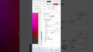 Liquid Glass in PowerPoint! #powerpoint #windows11 #techtok #shorts #liquidglass #effect