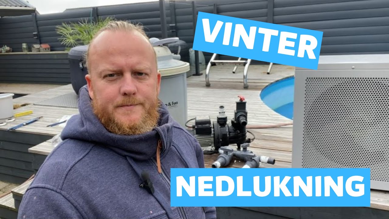 Vinter nedlukning af pool
