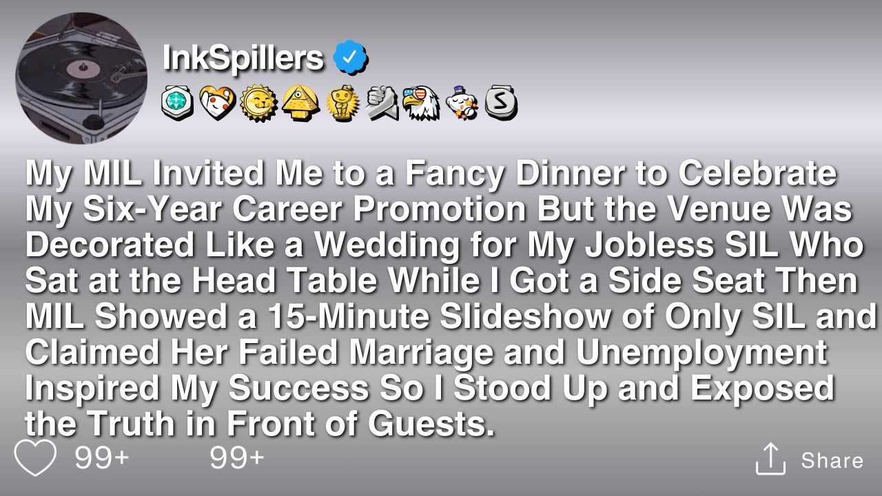 My MIL Invited Me to a Fancy Dinner to Celebrate My Six-Year Career Promotion But the Venue Was...