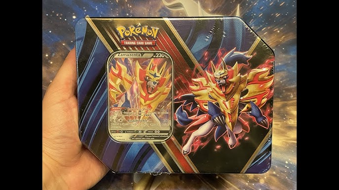 2020 Pokemon TCG Legends of Galar Tin Zamazenta V - US