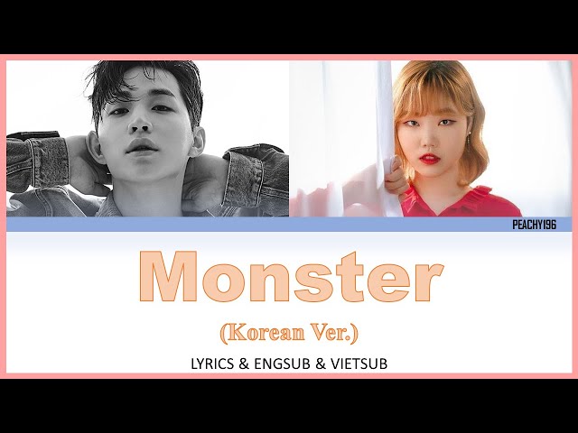 이수현(Lee Su-hyun) x 헨리(Henry) - MONSTER♬|| LYRICS & ENGSUB & VIETSUB class=