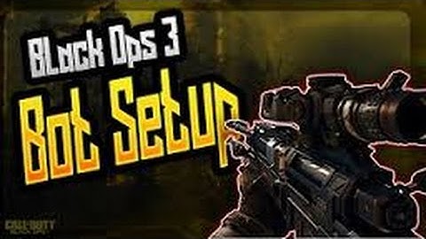 HOW TO MAKE BOTS SETUP IN BO3 PRIVATE MATCH (BOTS DONT HAVE GUNS)