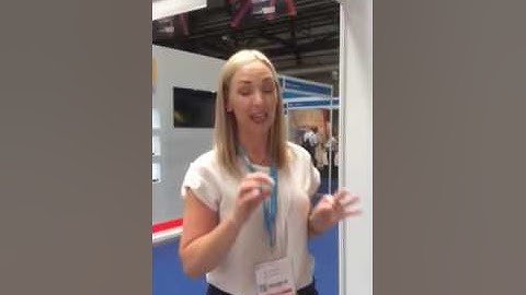 The amazing "Stat Gun" being demonstrated by @ClaireCleland of Static Solutions.