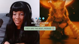 XG - WOKE UP (Choreography) REACTION