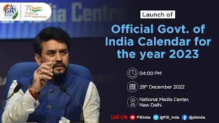 Launch of Official Government of India Calendar for the year 2023 screenshot 1