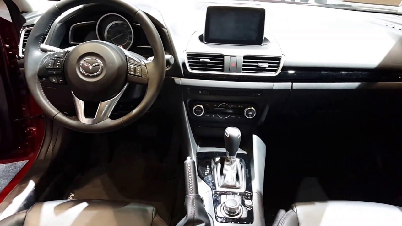 2016 Mazda 3 Sedan Interior Walkaround 2016 Chicago Auto Show