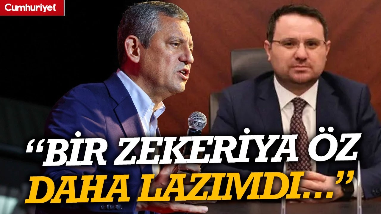 Özgür Özel 19 Mart'ı anlattı: Onlara bir Zekeriya Öz daha lazımdı