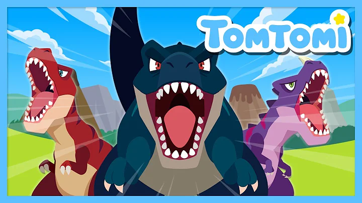 [NEW] The Villain Dinosaurs😈🦖 | Dinosaur Villains Take Over! | Dinosaur Song | Kids Song | TOMTOMI