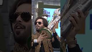 PSL trophy reveal in Jeeto Pakistan!😍❤️ #jeetopakistanleague #fahadmustafa #shorts