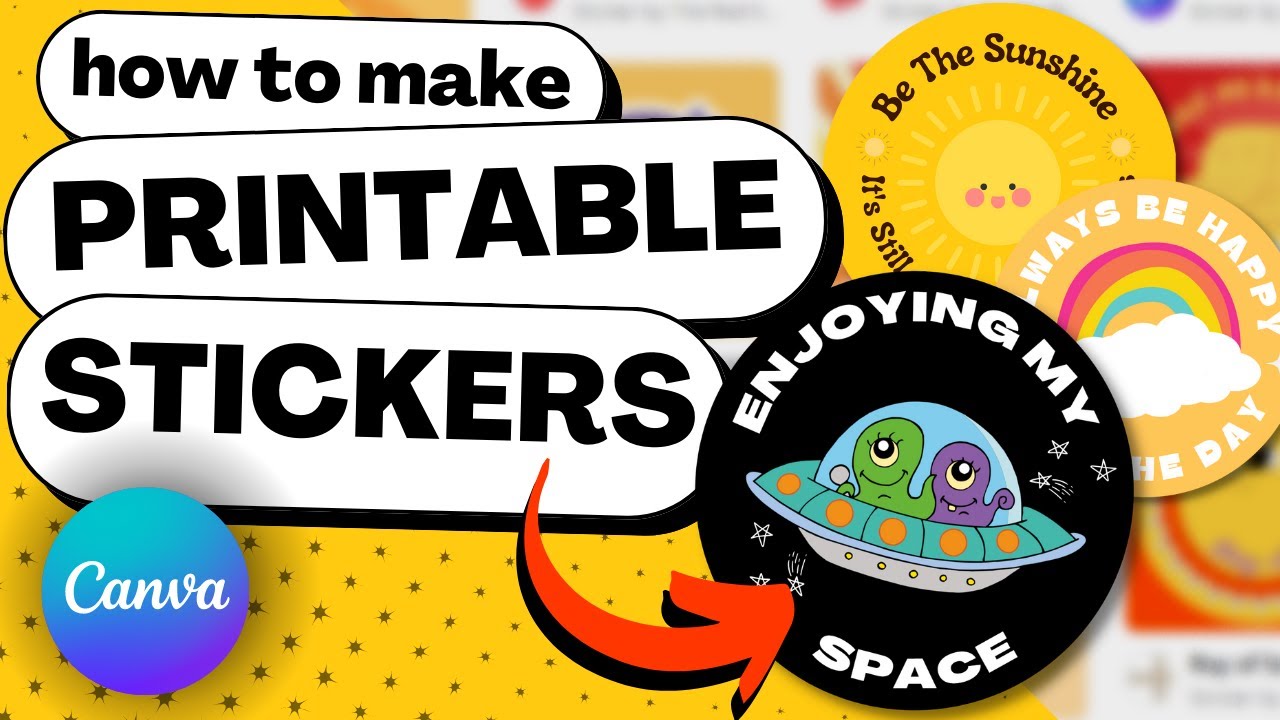 How to Make Book Stickers Using Canva – Creating & Co