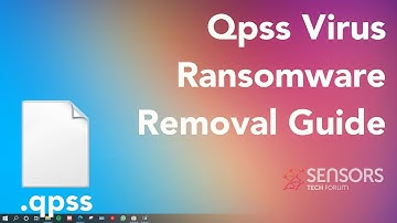 Qpss Virus [.qpss Files] Remove & Restore Data [Free Fix]