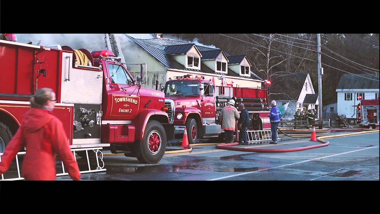 Newfane Creamery Building Fire .. March 2016 YouTube