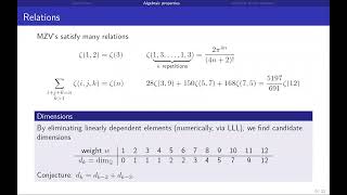 Multiple zeta values and modular forms - Steven Charlton (Hamburg)