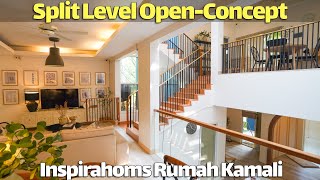 Inspirahoms Ep.33: SplitLevel Home with a Stunning Central Open Space! ft. Rumah Kamali