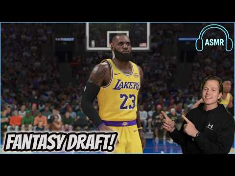 NBA 2K26 ASMR | ファンタジードラフト、でもパワーフォワードしかドラフトできない！
