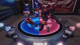 Splatoon: Pokemon Red vs Blue Splatfest part 1 - 60fps