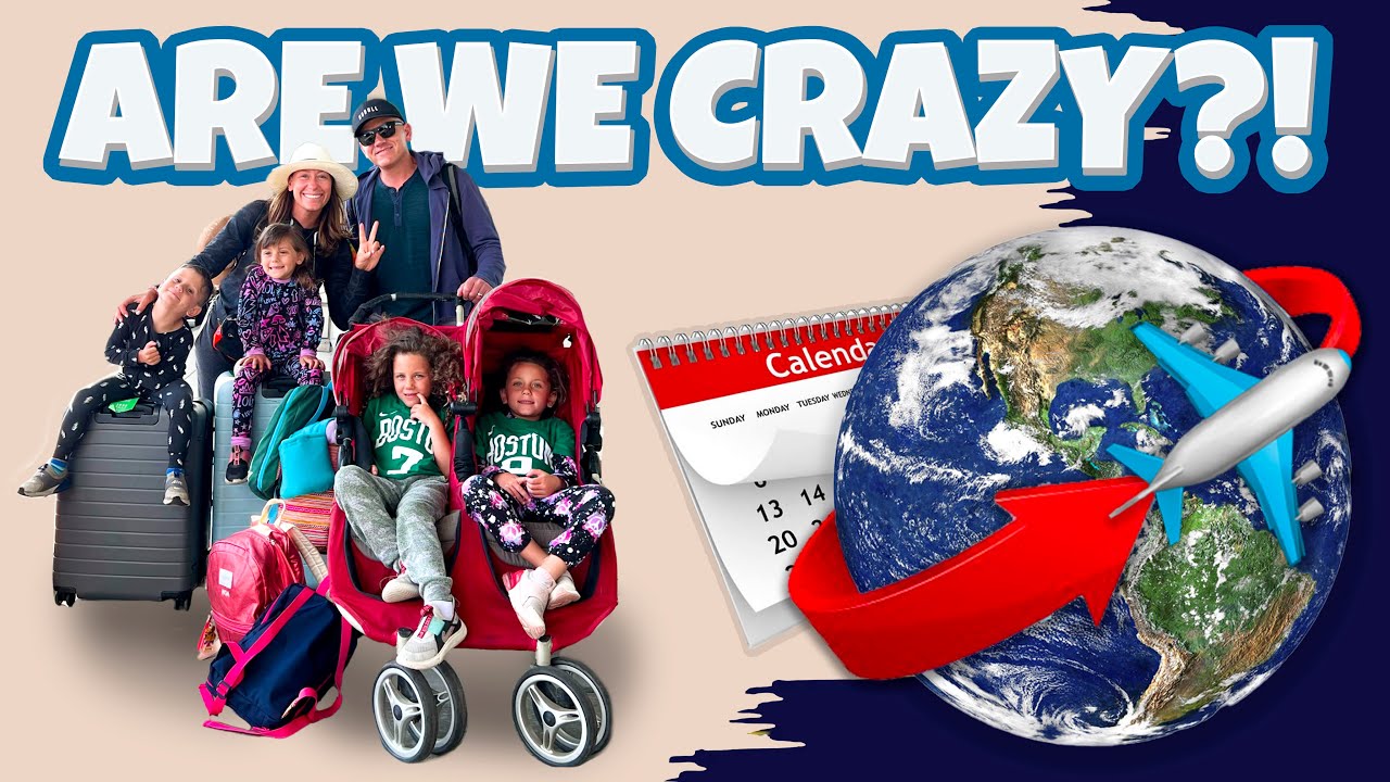 We're LEAVING the U.S for ONE YEAR!! Taking Two Sets of Twins on a TRIP AROUND THE WORLD