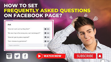 How to Set Frequently Asked Questions on Facebook Page?💯🔥