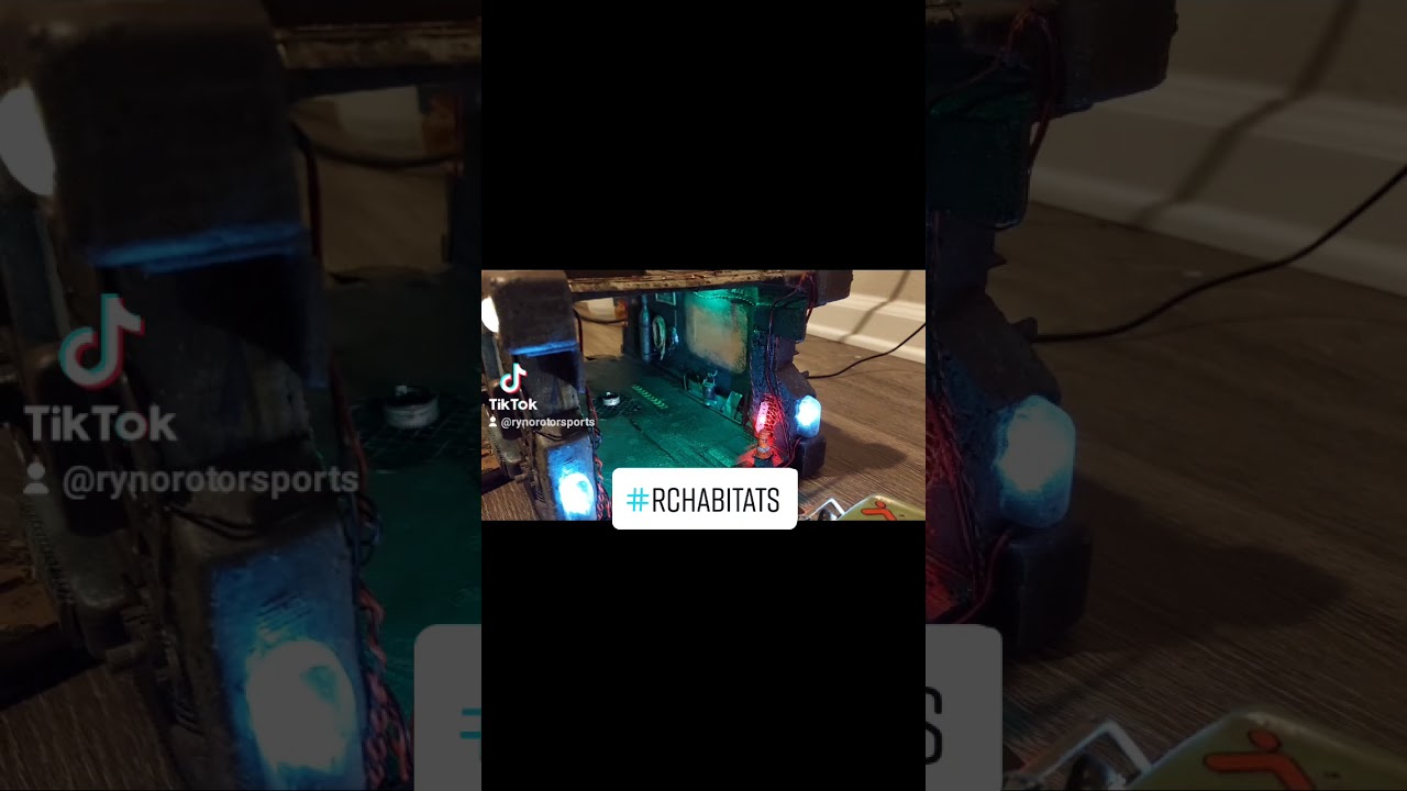 Post Apocalyptic Cyber Punk Themed scx24 garage/shop